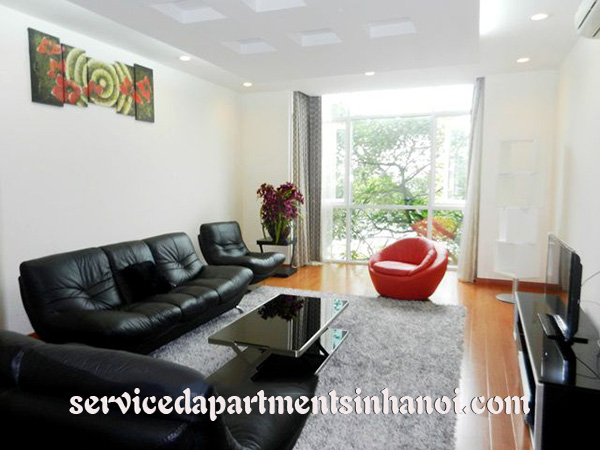 Căn hộ hai phòng ngủ Duplex cho thuê mặt hồ Trúc Bạch, 1900 $ 3