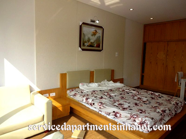 Một căn hộ phong cách mới, nội thất đẹp cho thuê ở phố Linh Lang, Ba Đình 5
