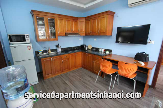 Cho thuê căn hộ dịch vụ 1 phòng ngủ gần Hồ Thiền Quang 2
