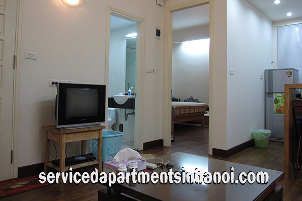 Căn hộ một phòng ngủ cho thuê ở đường Trần Phú, Ba Đình. giá 500$/tháng 2