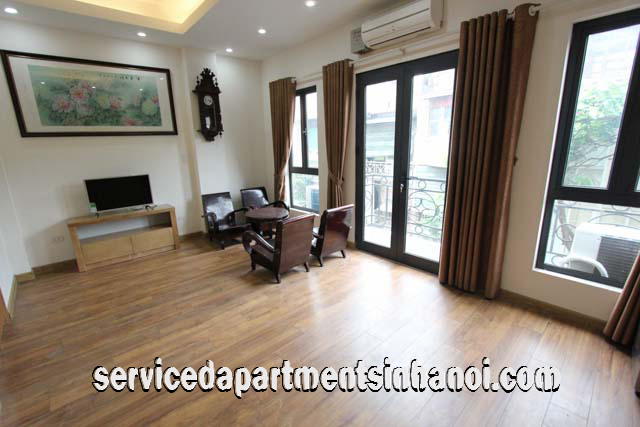 Căn hộ dịch vụ 1 phòng ngủ hoàn toàn mới cho thuê tại khu phố Cổ, quận Hoàn Kiếm 2