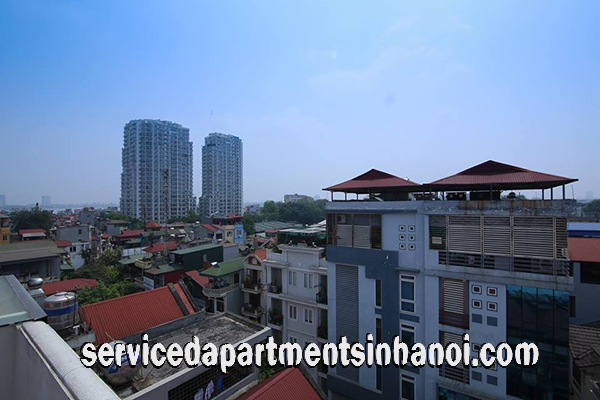Cho thuê căn hộ dịch vụ 2 phòng ngủ rộng rãi tại trung tâm quận Ba Đình 5