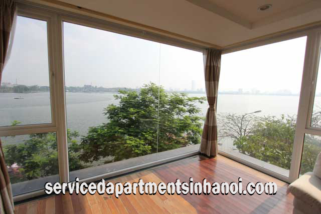Cho thuê căn hộ dịch vụ hiện đại 2 phòng ngủ tại quận Tây Hồ , view Hồ Tây 3