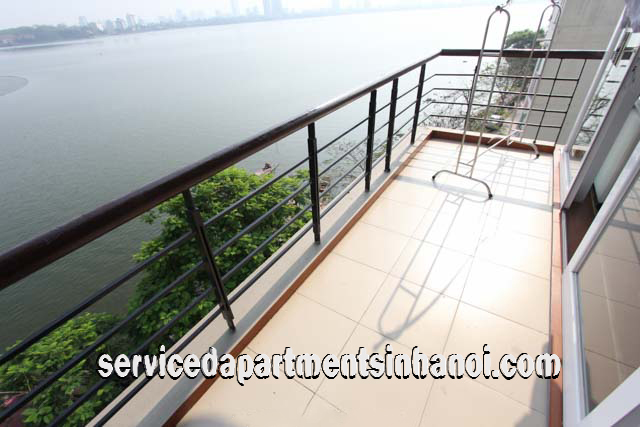Căn hộ dịch vụ hiện đại cho thuê tại Yên Phụ, Tây Hồ, view hồ 1