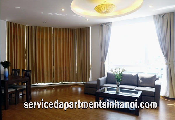 Cho thuê căn hộ dịch vụ hiện đại 2 phòng ngủ tại đường Xuân Diệu, Tây Hồ
