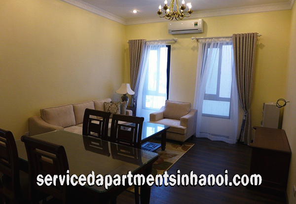 Căn hộ dịch vụ 2 phòng ngủ cho thuê tại đường Âu Cơ, quận Tây Hồ