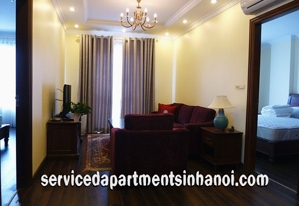 Cho thuê căn hộ dịch vụ hiện đại 2 phòng ngủ gần hồ Tây, quận Tây Hồ 4