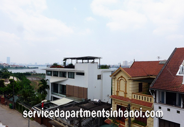 Cho thuê căn hộ dịch vụ hiện đại 2 phòng ngủ gần hồ Tây, quận Tây Hồ 1