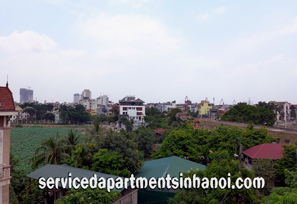 Cho thuê căn hộ dịch vụ hiện đại 2 phòng ngủ gần hồ Tây, quận Tây Hồ 2