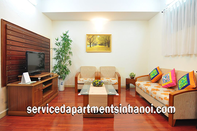 Cho thuê căn hộ đẹp 3 phòng ngủ tại Lò Đúc, quận Hai Bà Trưng 1