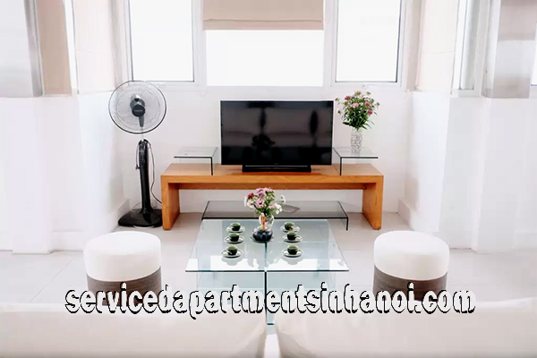 Cho thuê căn hộ dịch vụ hiện đại 2 phòng ngủ gần hồ Trúc Bạch, Ba Đình 1