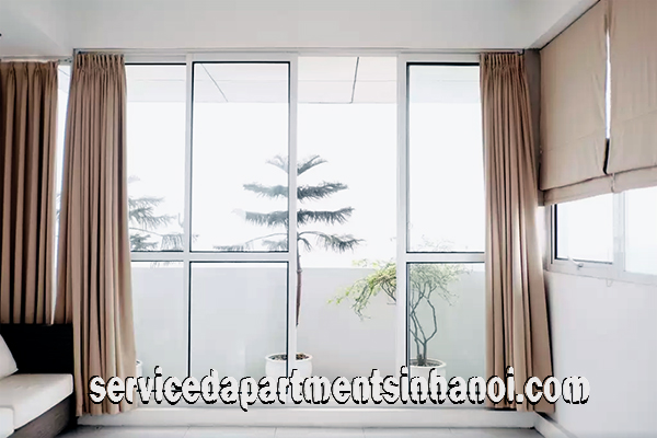Cho thuê căn hộ dịch vụ hiện đại 2 phòng ngủ gần hồ Trúc Bạch, Ba Đình 2
