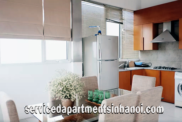 Cho thuê căn hộ dịch vụ hiện đại 2 phòng ngủ gần hồ Trúc Bạch, Ba Đình 4