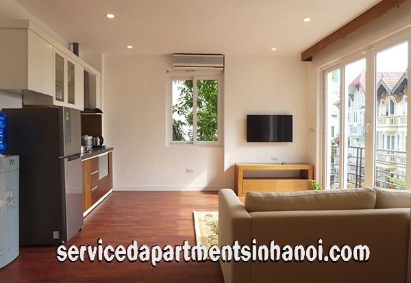 Căn hộ dịch vụ 1 phòng ngủ hiện đại cho thuê tại Tô Ngọc Vân, Tây Hồ. 6