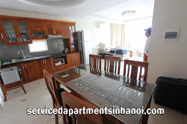 Cho thuê căn hộ dịch vụ 1 phòng ngủ ngay cạnh Hồ Tây, Tây Hồ, view hồ. 5