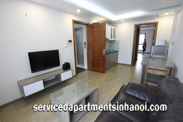 Cho thuê căn hộ dịch vụ 1 phòng ngủ hiện đại tại Tây Hồ 3