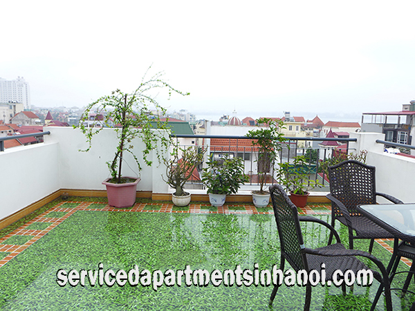 Studio hiện đại có ban công rộng cho thuê tại đường Đặng Thai Mai, Tây Hồ 1