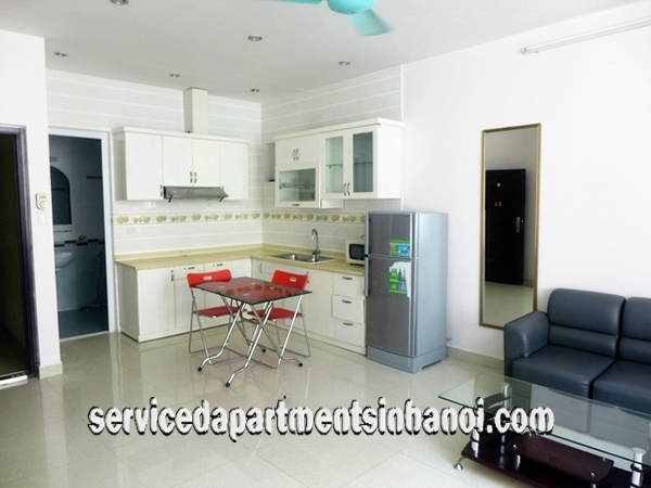 Cho thuê căn hộ dịch vụ 1 phòng ngủ tại phố Xuân Diệu, quận Tây Hồ 3