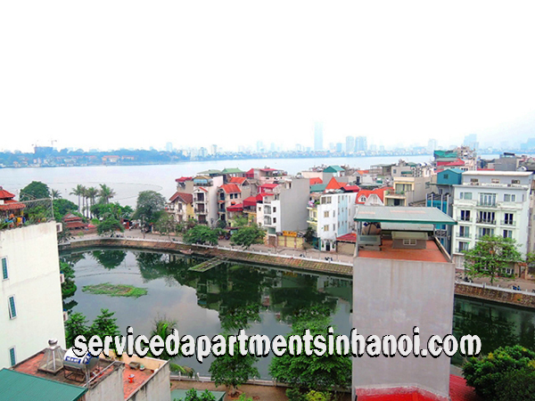 Căn hộ dịch vụ hiện đại 1 ngủ, có ban công rộng cho thuê tại Yên Phụ, Tây Hồ 1
