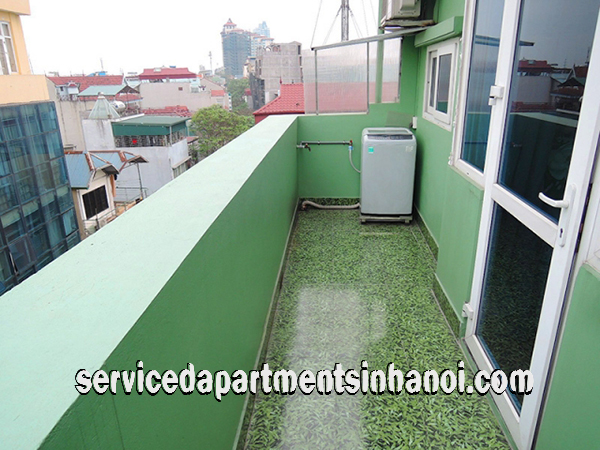 Căn hộ dịch vụ hiện đại 1 ngủ, có ban công rộng cho thuê tại Yên Phụ, Tây Hồ 4
