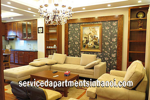 Cho thuê căn hộ dịch vụ 2 phòng ngủ gần công viên nước,quận  Tây Hồ
