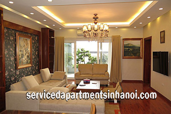 Cho thuê căn hộ dịch vụ 2 phòng ngủ gần công viên nước,quận Tây Hồ 4