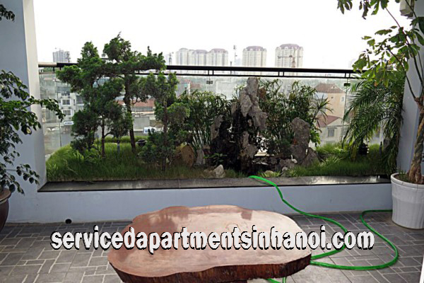 Cho thuê căn hộ dịch vụ 2 phòng ngủ gần công viên nước,quận Tây Hồ 7