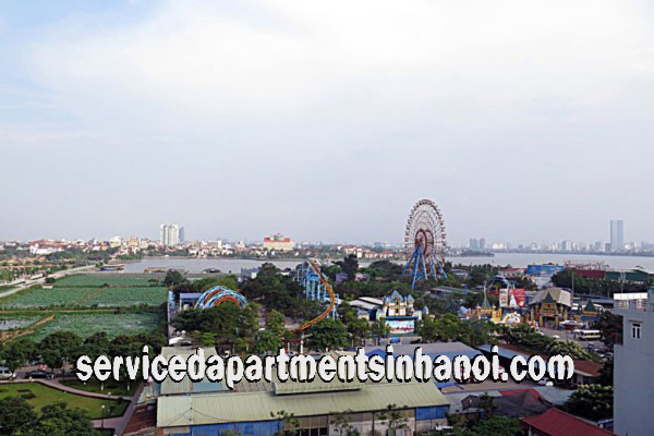 Cho thuê căn hộ dịch vụ 2 phòng ngủ gần công viên nước,quận Tây Hồ 8