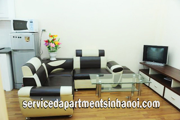 Cho thuê căn hộ dịch vụ 2 phòng ngủ khu Trung Hòa Nhân Chính 2