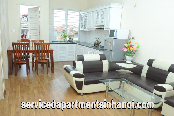 Cho thuê căn hộ dịch vụ 2 phòng ngủ khu Trung Hòa Nhân Chính 3