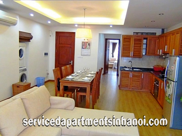 Căn hộ hiện đại, đầy đủ nội thất cho thuê giá rẻ tại Cầu Giấy 4