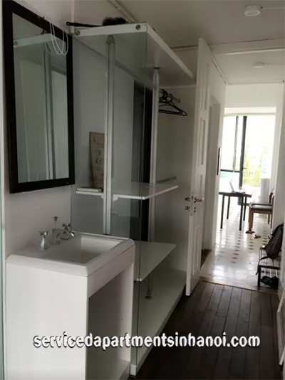 Cho thuê căn hộ dịch vụ có ban công lớn tại Phố Cổ, quận Hoàn Kiếm 5
