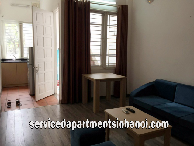 Cho thuê căn hộ dịch vụ 1 phòng ngủ tại Phan Chu Trinh, quận Hoàm Kiếm 3