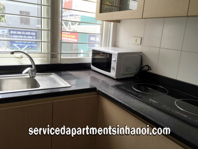 Cho thuê căn hộ dịch vụ 1 phòng ngủ tại Phan Chu Trinh, quận Hoàm Kiếm 4