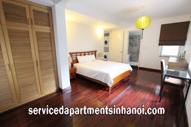 Căn hộ dịch vụ 2 phòng ngủ cho thuê tại xóm Chùa, quận Tây Hồ 2