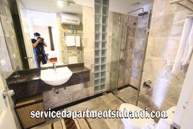 Căn hộ dịch vụ 2 phòng ngủ cho thuê tại xóm Chùa, quận Tây Hồ 4
