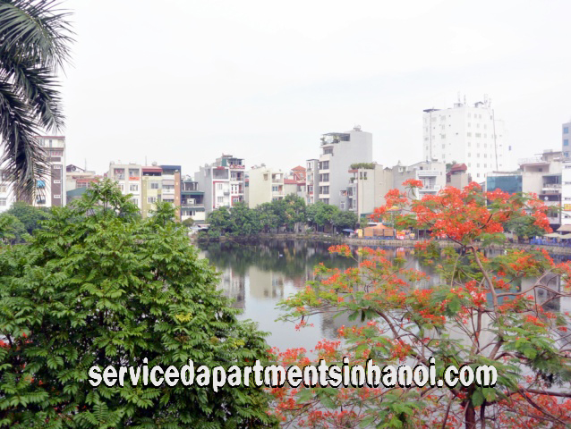 Cho thuê căn hộ dịch vụ 1 phòng ngủ rộng rãi tại trung tâm quận Ba Đình 10