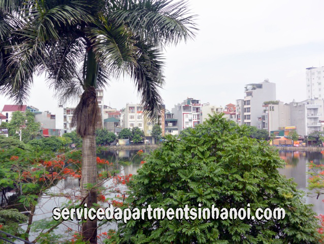 Cho thuê căn hộ dịch vụ 1 phòng ngủ rộng rãi tại trung tâm quận Ba Đình 2