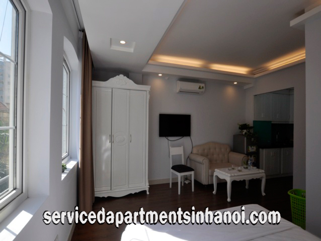 Cho thuê căn hộ Studio hoàn toàn mới tại đường Trung Kính, quận Cầu Giấy 4