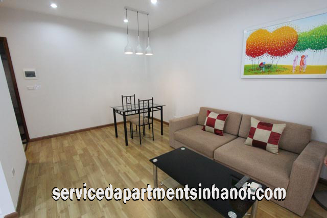 Cho thuê căn hộ dịch vụ hiện đại 1 phòng ngủ tại tòa nhà Minori, trung tâm quận Ba Đình 3