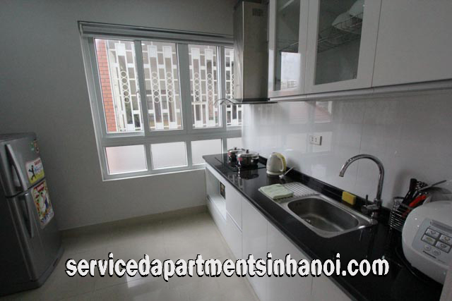 Cho thuê căn hộ dịch vụ hiện đại 1 phòng ngủ tại tòa nhà Minori, trung tâm quận Ba Đình 4