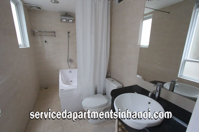 Cho thuê căn hộ dịch vụ hiện đại 1 phòng ngủ tại tòa nhà Minori, trung tâm quận Ba Đình 8