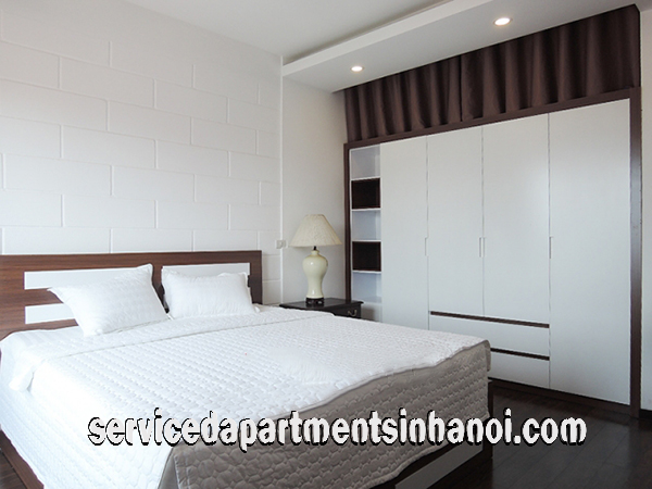 Cho thuê căn hộ dịch vụ hoàn toàn mới 1 phòng ngủ gần công viên nước Hồ Tây, quận Tây Hồ 10