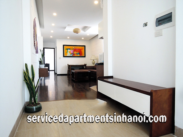 Cho thuê căn hộ dịch vụ hoàn toàn mới 1 phòng ngủ gần công viên nước Hồ Tây, quận Tây Hồ 4