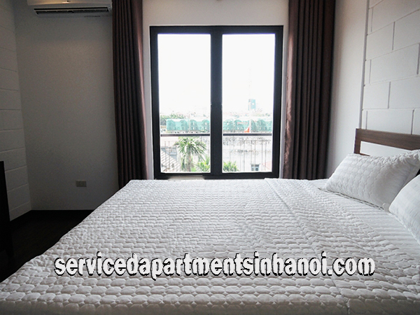 Cho thuê căn hộ dịch vụ hoàn toàn mới 1 phòng ngủ gần công viên nước Hồ Tây, quận Tây Hồ 8