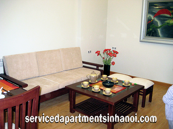 Cho thuê căn hộ dịch vụ 2 phòng ngủ tại trung tâm quận Hoàm Kiếm 1