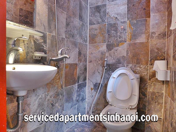 Cho thuê căn hộ dịch vụ 2 phòng ngủ trên đường Yên Phụ, quận Tây Hồ , view đẹp 3