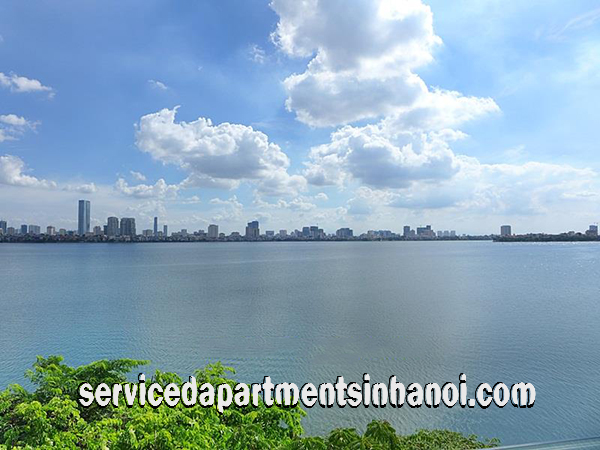 Cho thuê căn hộ dịch vụ 2 phòng ngủ trên đường Yên Phụ, quận Tây Hồ , view đẹp 5