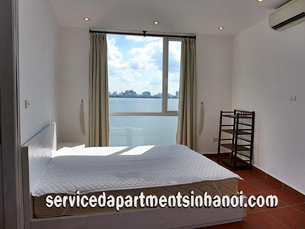 Cho thuê căn hộ dịch vụ 2 phòng ngủ trên đường Yên Phụ, quận Tây Hồ , view đẹp 7