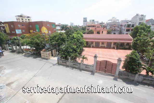 Cho thuê căn hộ dịch vụ hiện đại 3 phòng ngủ tại đường Tô Ngọc Vân, quận Tây Hồ 10